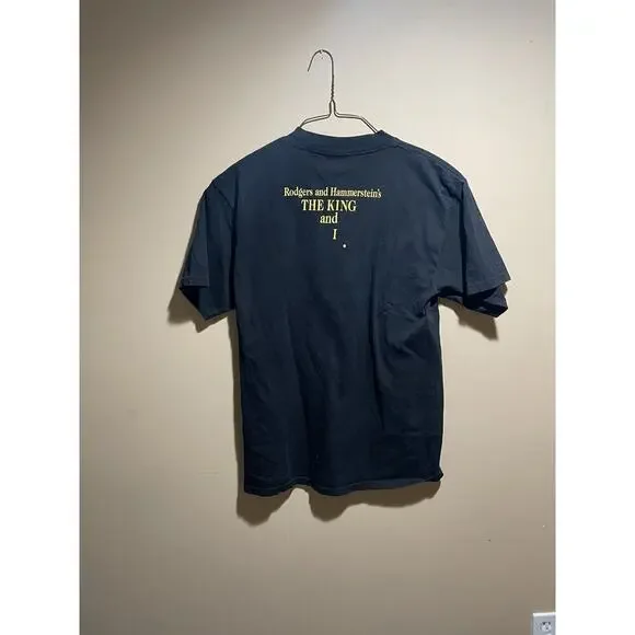 Vintage Rodgers & Hammerstein The King And I Broadway Theatre T-Shirt 90s Large - Picture 2 of 3